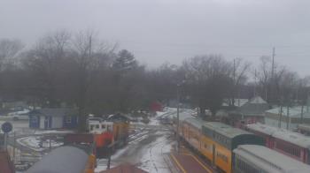 Weather camera view of Boone Scenic Valley Railroad.