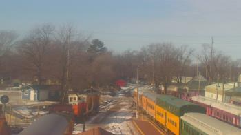 Weather camera view of Boone Scenic Valley Railroad.