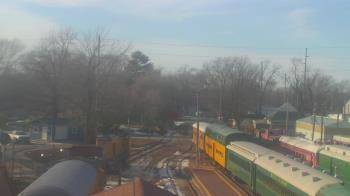 Weather camera view of Boone Scenic Valley Railroad.