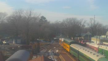 Weather camera view of Boone Scenic Valley Railroad.