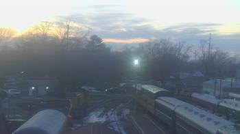 Weather camera view of Boone Scenic Valley Railroad.