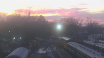 Weather camera view of Boone Scenic Valley Railroad.