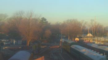 Weather camera view of Boone Scenic Valley Railroad.