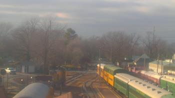 Weather camera view of Boone Scenic Valley Railroad.