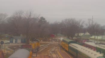Weather camera view of Boone Scenic Valley Railroad.