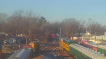 Weather camera view of Boone Scenic Valley Railroad.