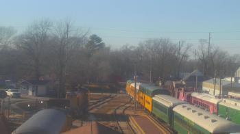 Weather camera view of Boone Scenic Valley Railroad.