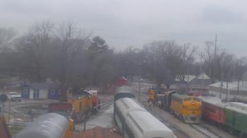 Weather camera view of Boone Scenic Valley Railroad.