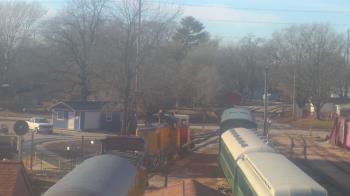 Weather camera view of Boone Scenic Valley Railroad.
