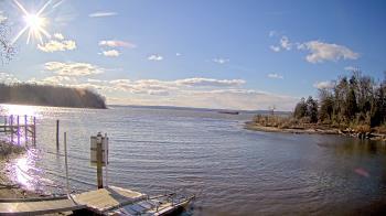 Weather camera view of Mallows Bay.