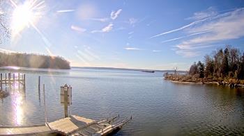 Weather camera view of Mallows Bay.