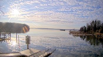 Weather camera view of Mallows Bay.