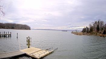 Weather camera view of Mallows Bay.