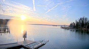 Weather camera view of Mallows Bay.