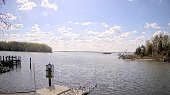 Weather camera view of Mallows Bay.