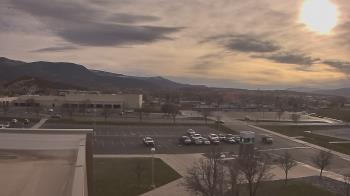 Weather camera view of Canyon View High School.