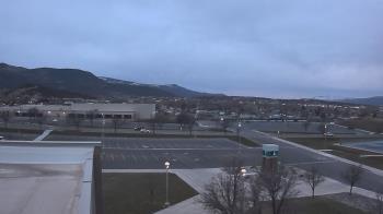 Weather camera view of Canyon View High School.