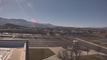 Weather camera view of Canyon View High School.