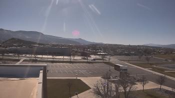 Weather camera view of Canyon View High School.
