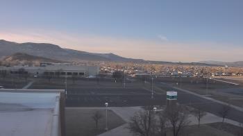 Weather camera view of Canyon View High School.