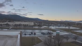 Weather camera view of Canyon View High School.