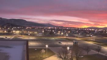 Weather camera view of Canyon View High School.