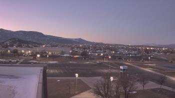 Weather camera view of Canyon View High School.