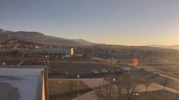 Weather camera view of Canyon View High School.