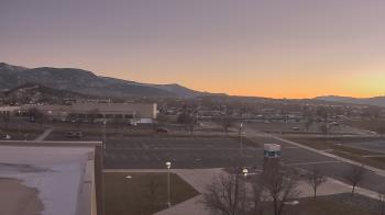 Weather camera view of Canyon View High School.