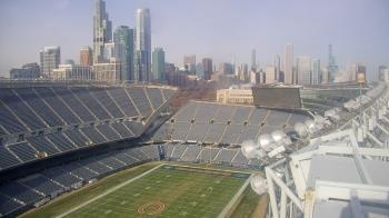 Weather camera view of Soldier Field.