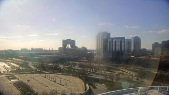 Weather camera view of Soldier Field.