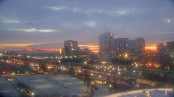 Weather camera view of Soldier Field.