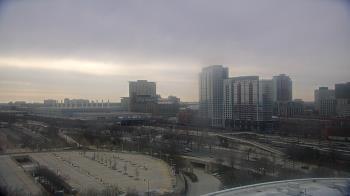 Weather camera view of Soldier Field.