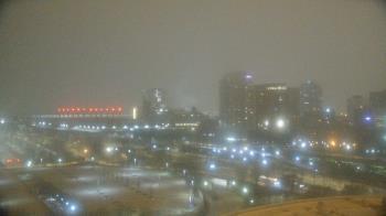 Weather camera view of Soldier Field.