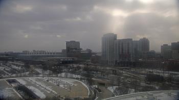 Weather camera view of Soldier Field.