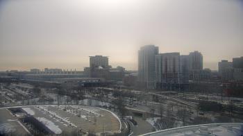 Weather camera view of Soldier Field.