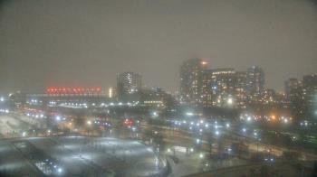 Weather camera view of Soldier Field.