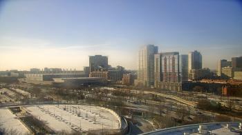 Weather camera view of Soldier Field.