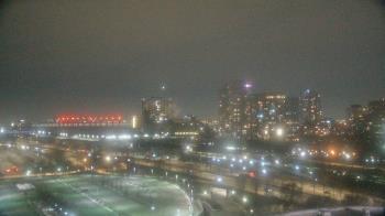 Weather camera view of Soldier Field.
