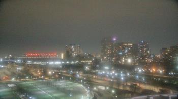 Weather camera view of Soldier Field.