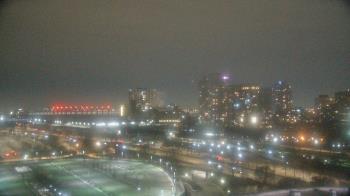 Weather camera view of Soldier Field.