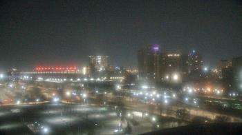 Weather camera view of Soldier Field.