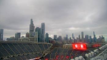 Weather camera view of Soldier Field.