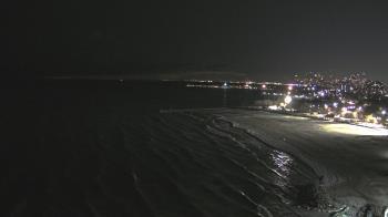 Weather camera view of Edgewater Beach.