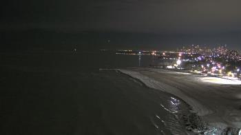 Weather camera view of Edgewater Beach.