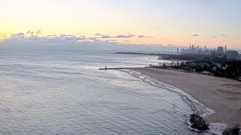 Weather camera view of Edgewater Beach.