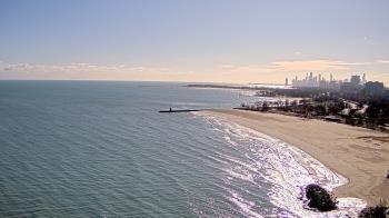 Weather camera view of Edgewater Beach.
