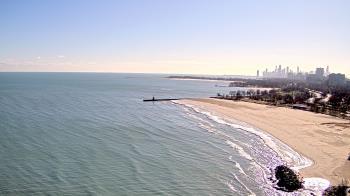 Weather camera view of Edgewater Beach.