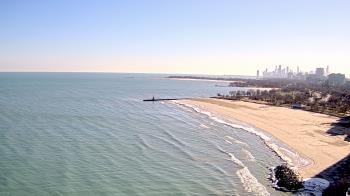 Weather camera view of Edgewater Beach.