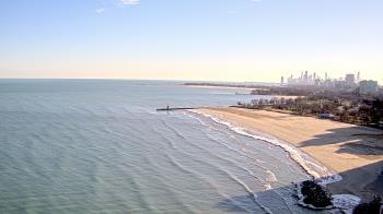 Weather camera view of Edgewater Beach.